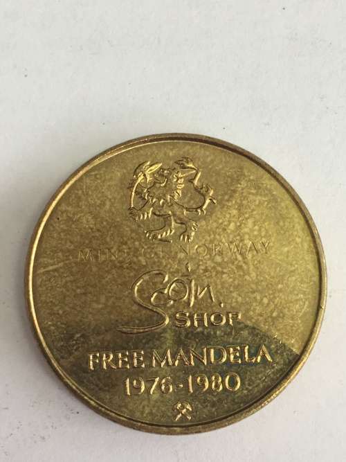 Scoin Shop  Free Mandela 1976 - 1980 Coin - Mint of Norway