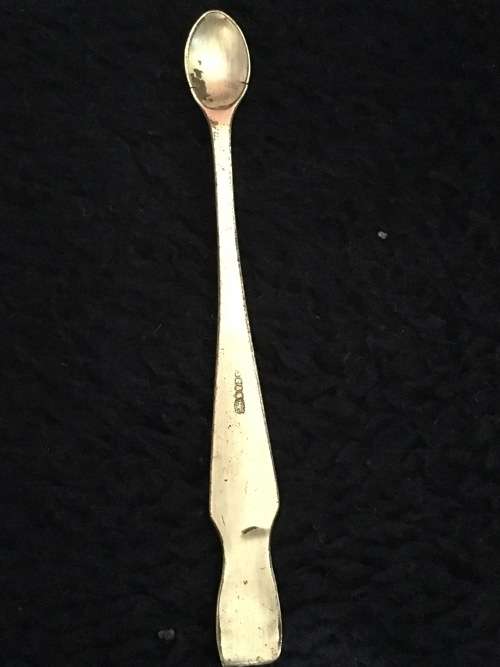 Salt spoon - silver?
