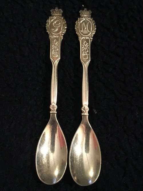 2 x Zomer 1939 Teaspoons - beautiful
