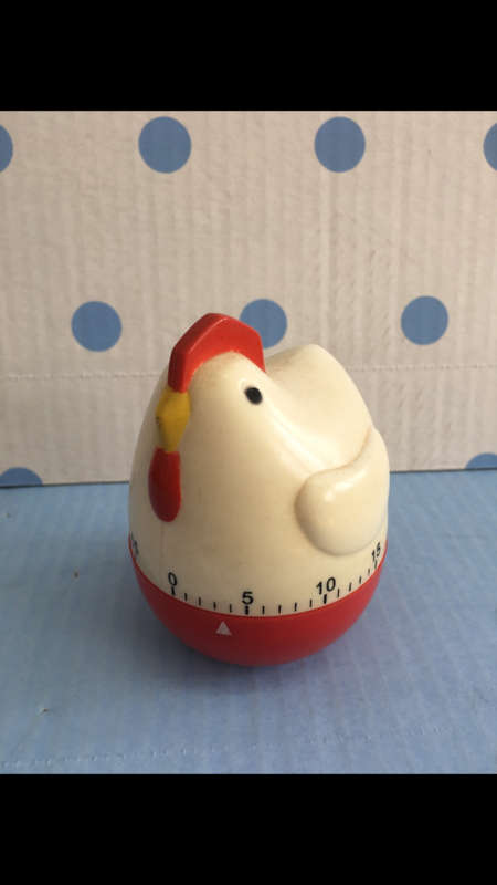 Vintage Chicken Shaped Egg Timer