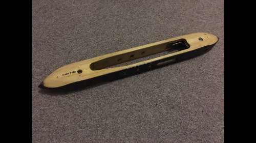 Beautiful Vintage Wooden Weaving Loom Shuttle - Made in Germany