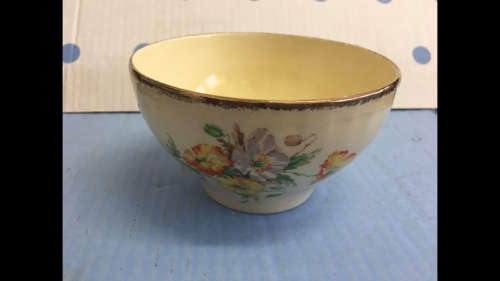 Alfred Meakin Sugar Bowl - Marquis Shape - Marigold - Made in England