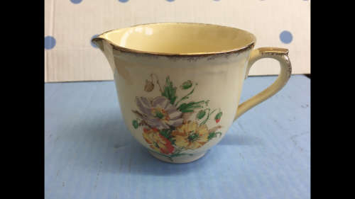 Alfred Meakin Milk Jug - Marquis Shape - Marigold - Made in England