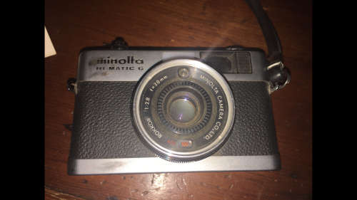 Minolta Hi-Matic G Camera