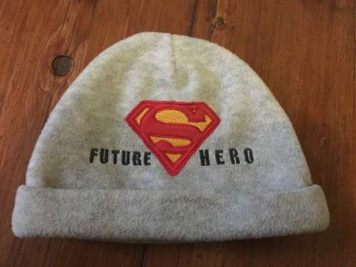 Baby Beanie - Superman - 6-12months