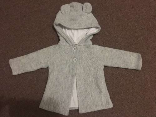 Grey Jersey with Cotton linning - 6-12 months - Cotton On