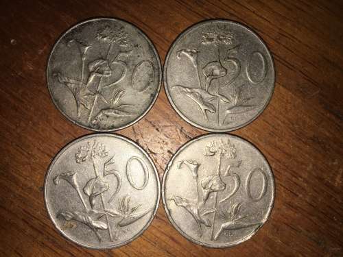4 x 50 cent