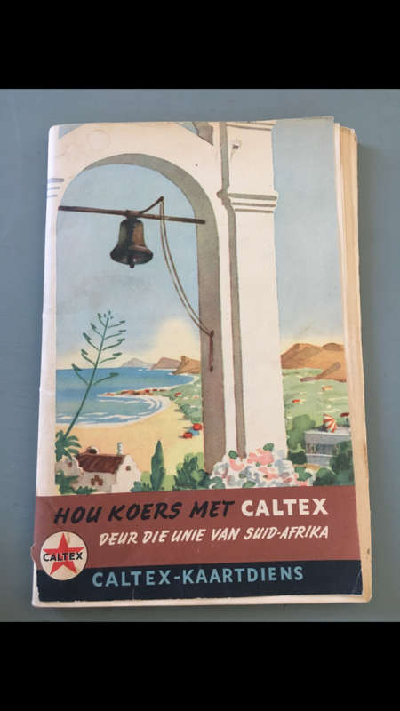 Hou Koers met Caltex - Deur die Unie van Suid-Afrika - Caltex-Kaartdiens
