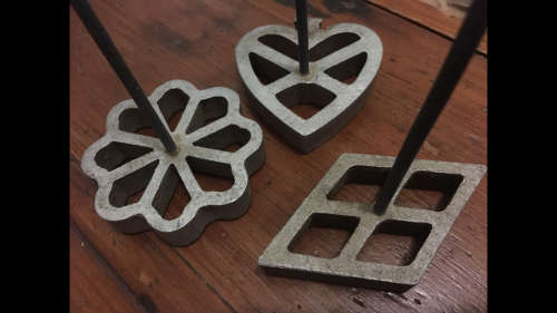 3 x Snackle Irons