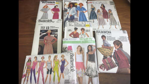 8 x Clothes Patterns