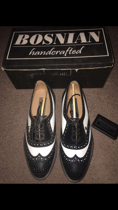 Bosnian Handcrafted Leather Shoes - Size 6