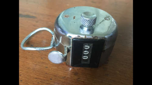 Vintage Metal Sheep Counter - Hope