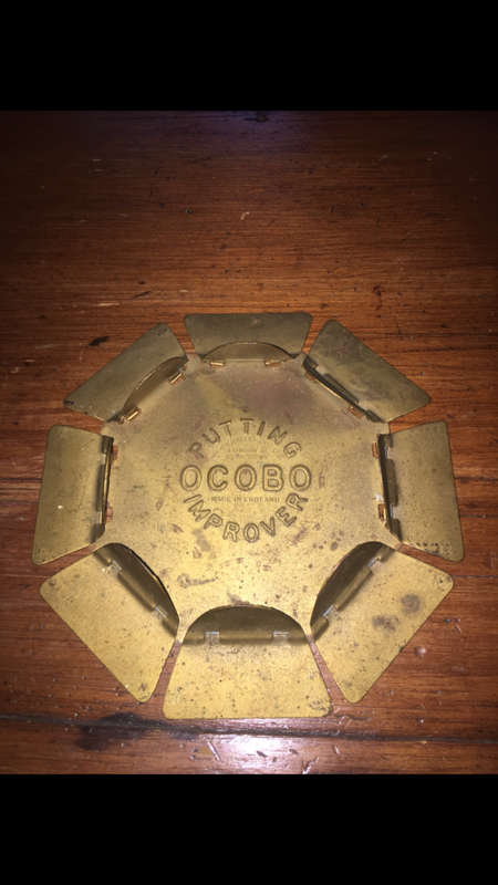 Vintage Ocobo Golf Putting Improver - Made in England