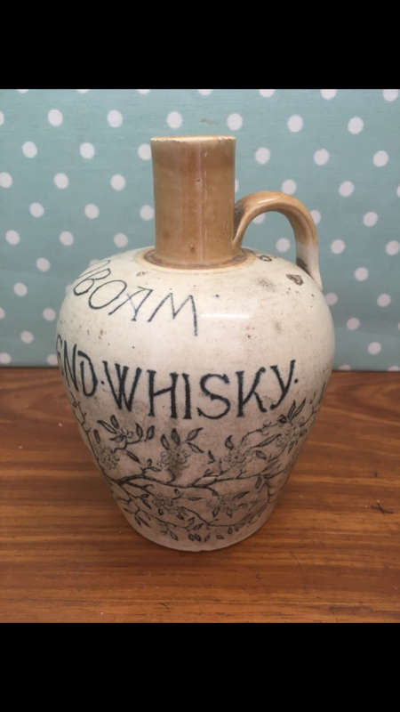 Vintage Jeroboam The Royal Blend Whiskey Ceramic Bottle - A.C. Thomson & Co. Glasgow