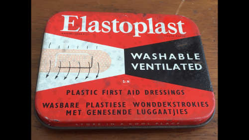 Vintage Elastoplast Tin