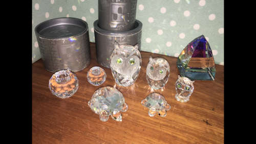 8 x Swarovski / Crystal Pieces - Beautiful!!! - See Pictures