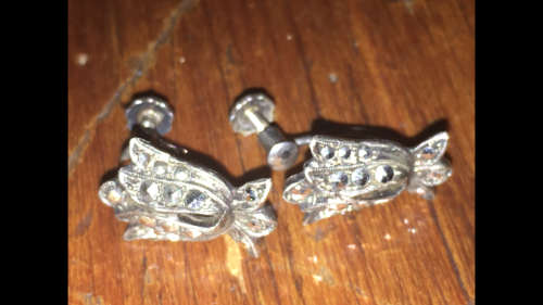 Vintage Marcasite Earrings