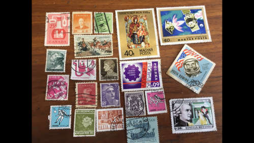 21 x Old International Stamps