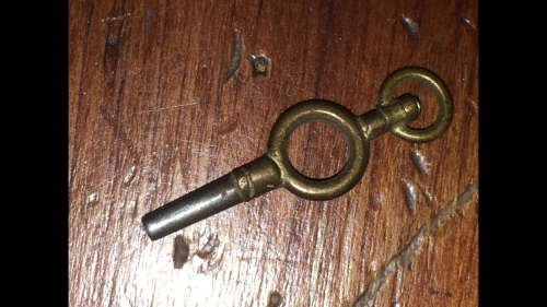 Small Vintage Pocket Watch Key