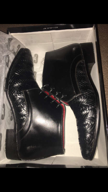 Carlo Bossi Black Formal Shoes - Size 7
