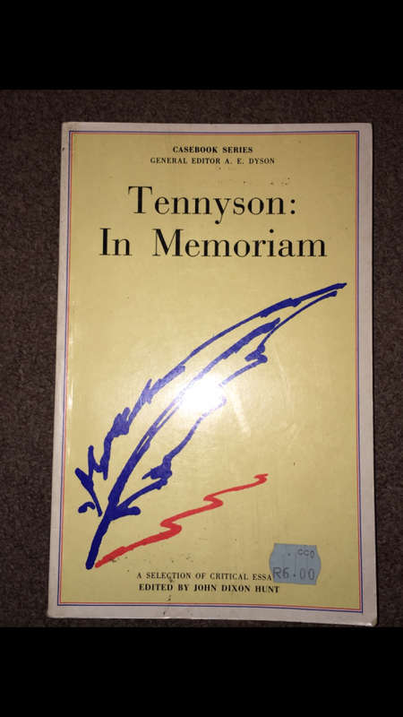 Tennyson: In Memoriam - John Dixon Hunt