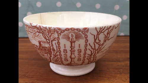 1838 - 1938 Uniewinkels Bowl