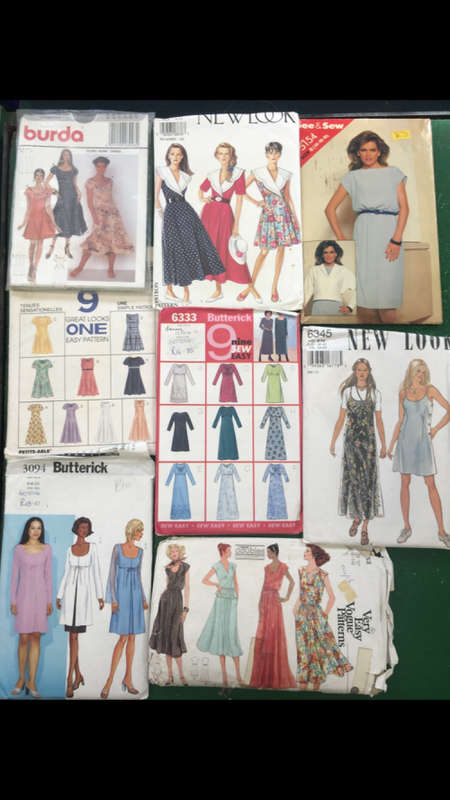 8 x Clothes Patterns - Dresses
