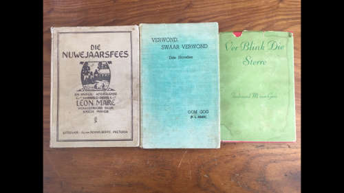 3 x Africana books