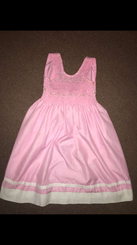Beautiful Vintage Pink Dress - 6 Years