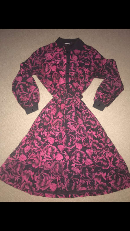 Vintage Long Sleeve Dress