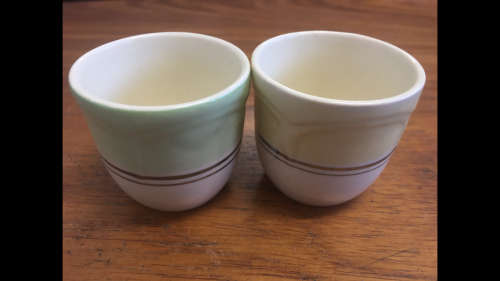 2 x Vintage Egg Cups - Made in England