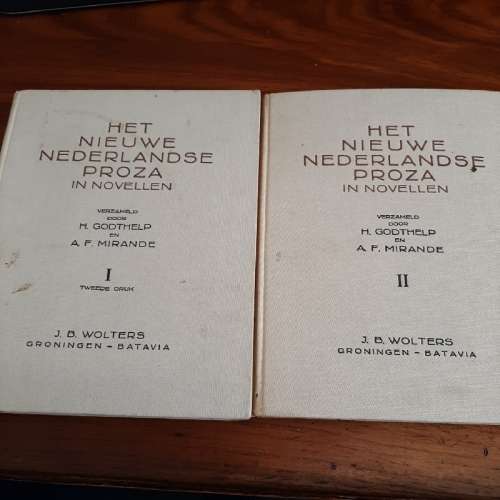 Het Nieuwe Nederlandse Proza in Novellen - Godthelp & Mirande - in 2 volumes