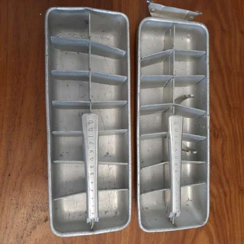 2 x Vintage Quickube Ice Trays - See Pictures