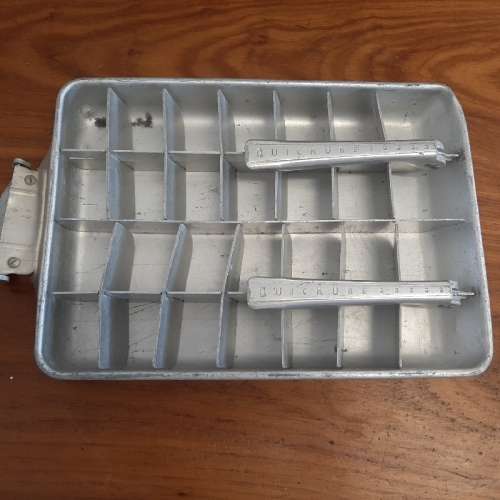 Vintage Large Double Quickube Ice Tray - See Pictures