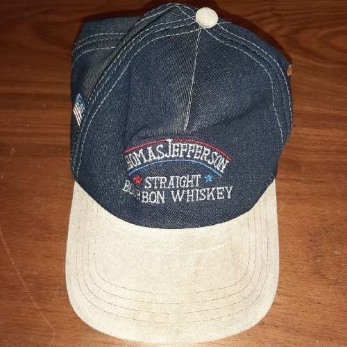 Thomas Jefferson Straight Bourbon Whiskey Cap