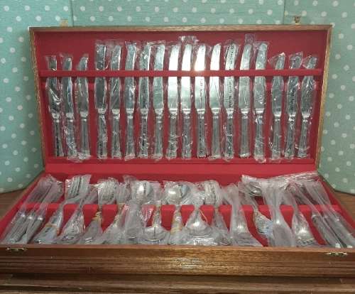 109 Piece Eetrite Stainless Steel Dulanny set in wooden Box