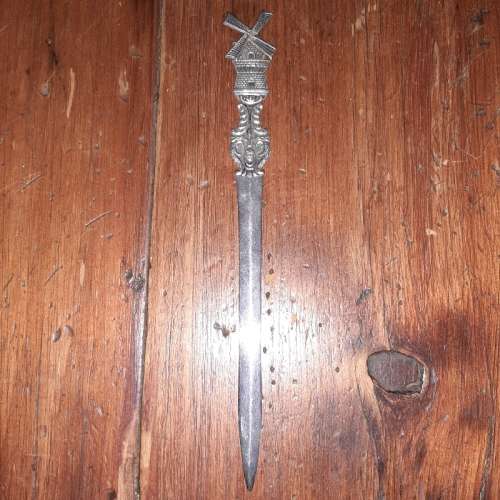 Beautiful Windmill Letter Opener