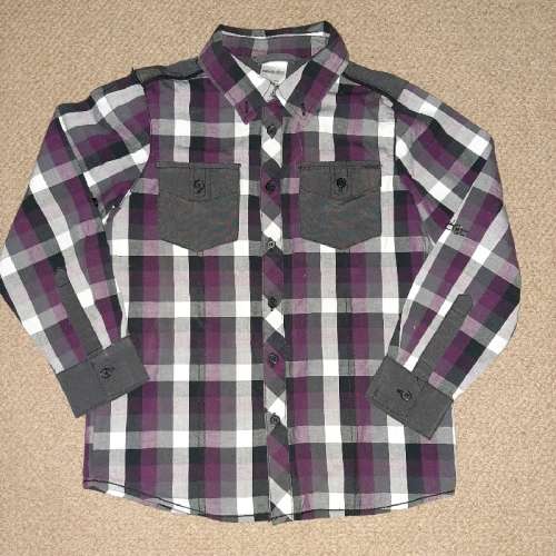 Check long sleeve shirt - Age 9 - 10