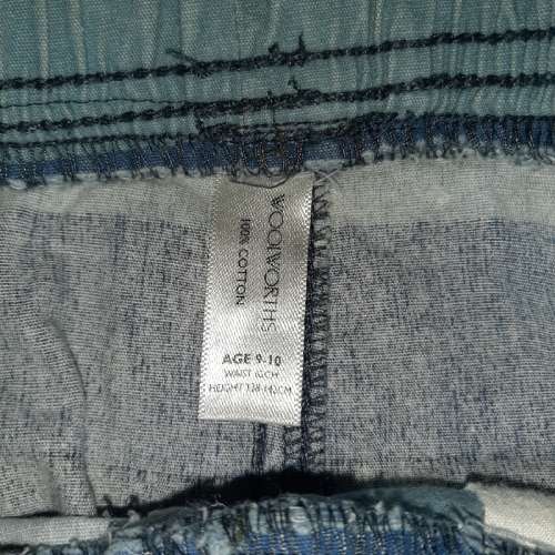 Woolworths 100% cotton Shorts - Age 9 - 10