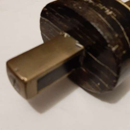 Vintage Marking Gauge with brass inlays - See pictures and description