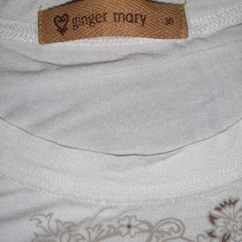 Beautiful Ginger Mary top - Size 36
