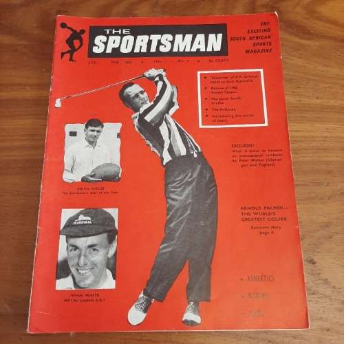 The SA Sportsman Magazine - Feb 1963 - Featuring Arnold Palmer - World's Greatest Golfer