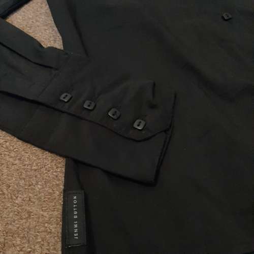 Black Jenni Button Shirt - Size 36