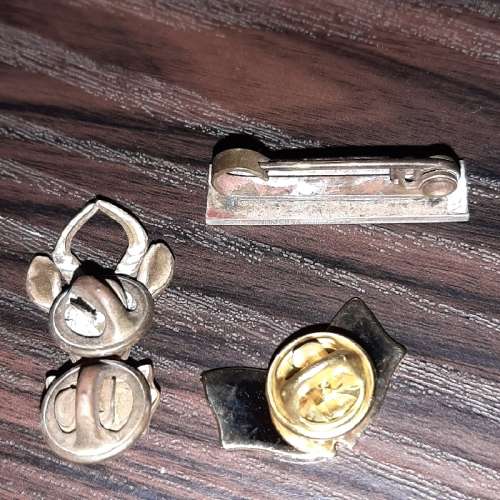 3 x Badges / Pins - See pictures