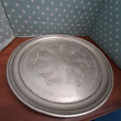 Walker & Hall Sheffield England Silver Plated Tray - Beautiful