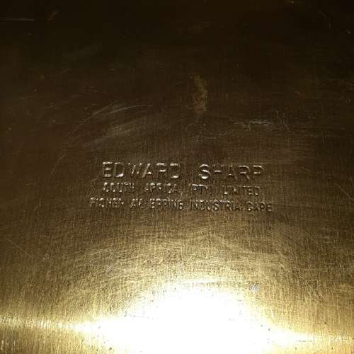 Beautiful Edward Sharp Tin - 26cm x 21cm