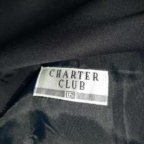 Ladies 100% Pure New Wool 2-Piece Suit - Charter Club - Size 12