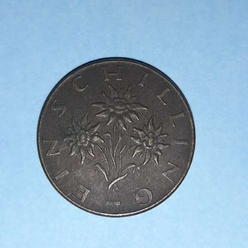 1973 Repulik Osterreich 1 Schilling