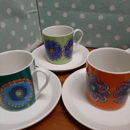 Villeroy & Boch Small Cup and Saucer set of 6 - Made in Luxembourg