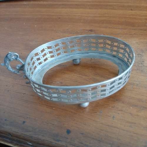 Hallmarked Silver Dish Stand - Inside Dish missing - See pictures